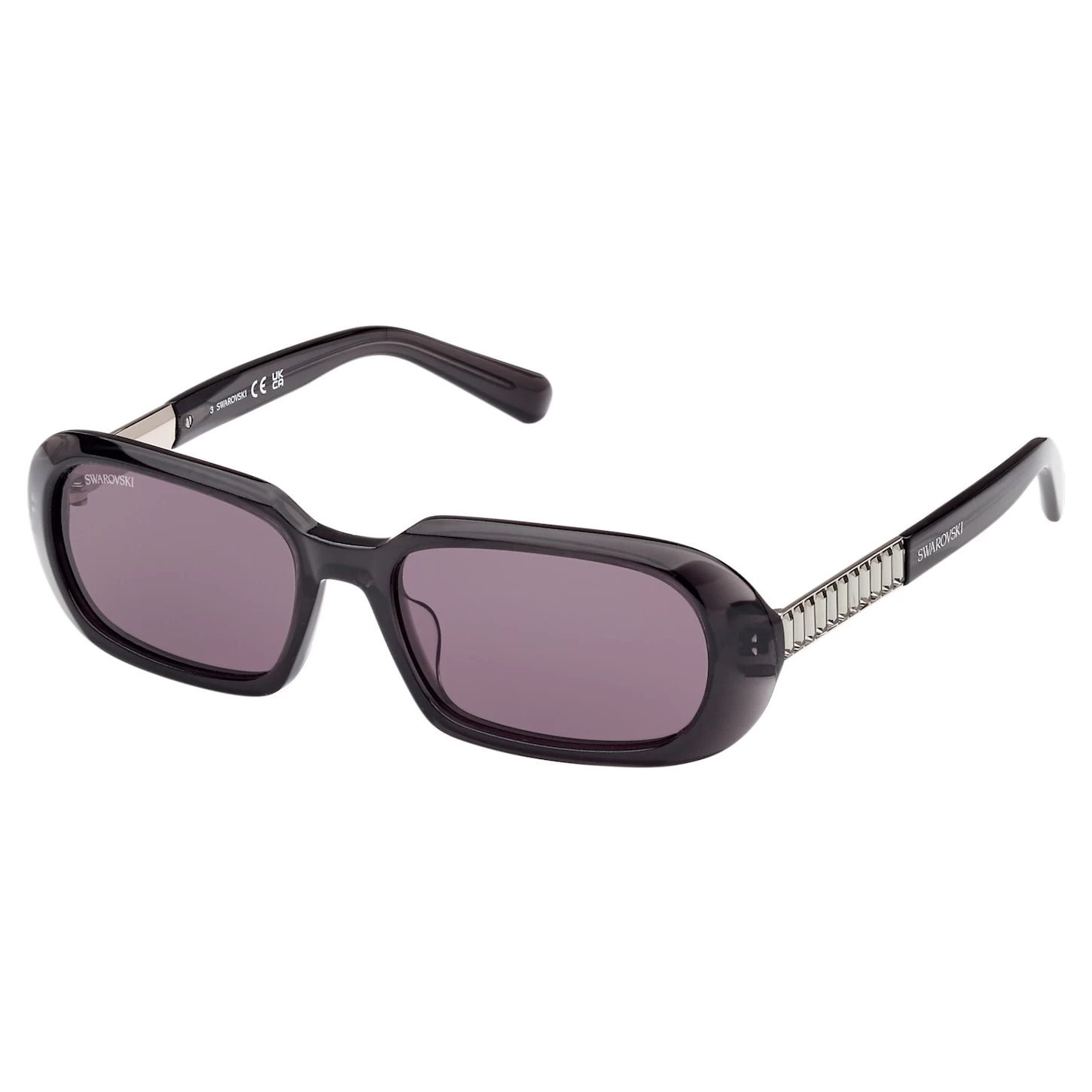 Swarovski Sunglasses SK0388 01A, Black - Image 2
