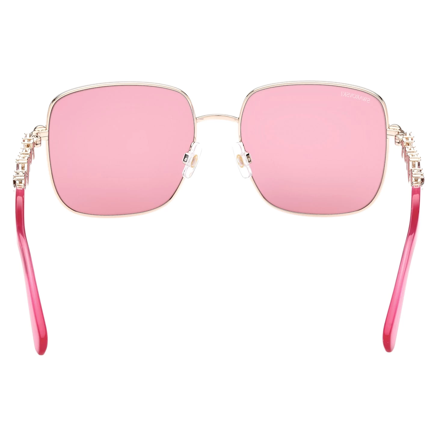 Swarovski Sunglasses Square Shape, SK0358 32S, Pink - Image 6