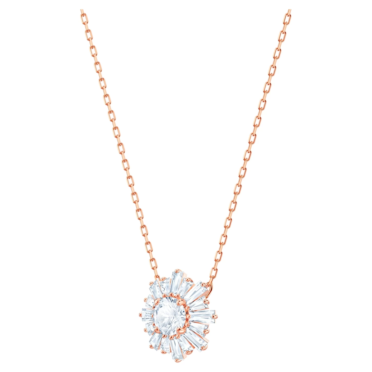 Swarovski Sunshine Set White, Rose Gold-tone Plated - Image 4