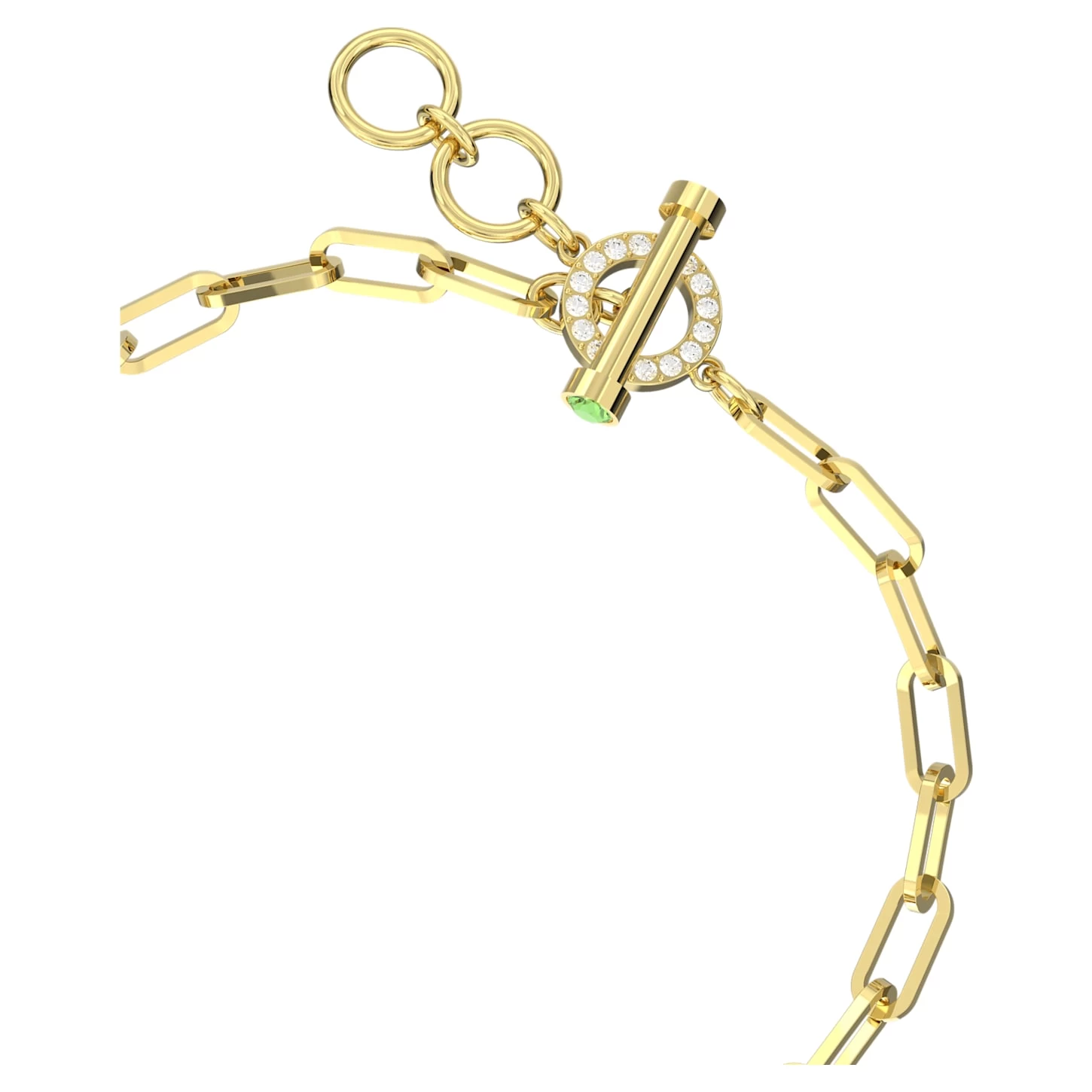 Swarovski Teddy Bracelet Bear, Green, Gold-tone Plated - Image 4