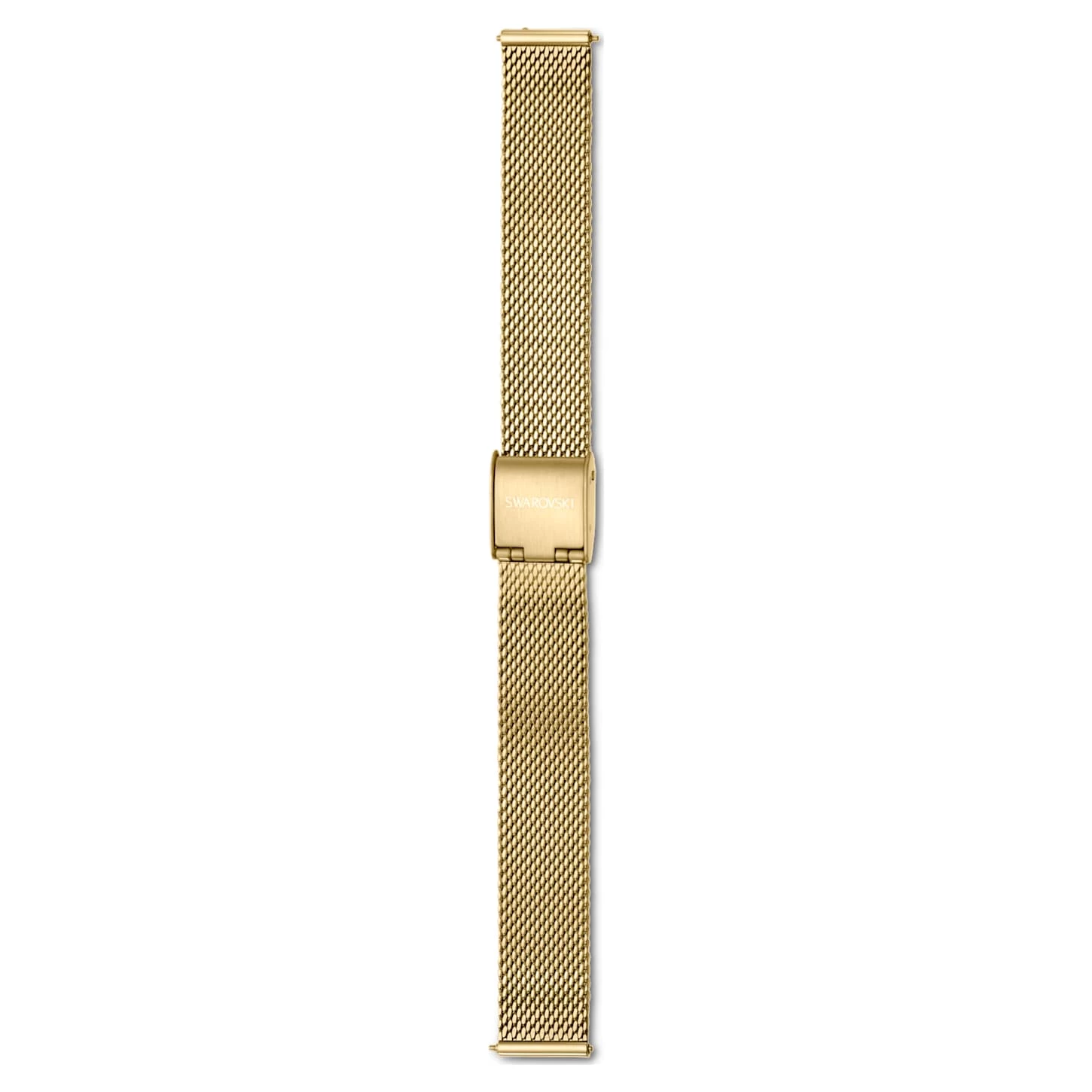 Swarovski Watch Strap 13 Mm (0.51") Width, Metal, Gold Tone, Gold-tone Finish