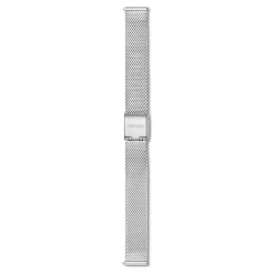 Swarovski Watch Strap 13 Mm (0.51") Width, Metal, Silver Tone, Stainless Steel