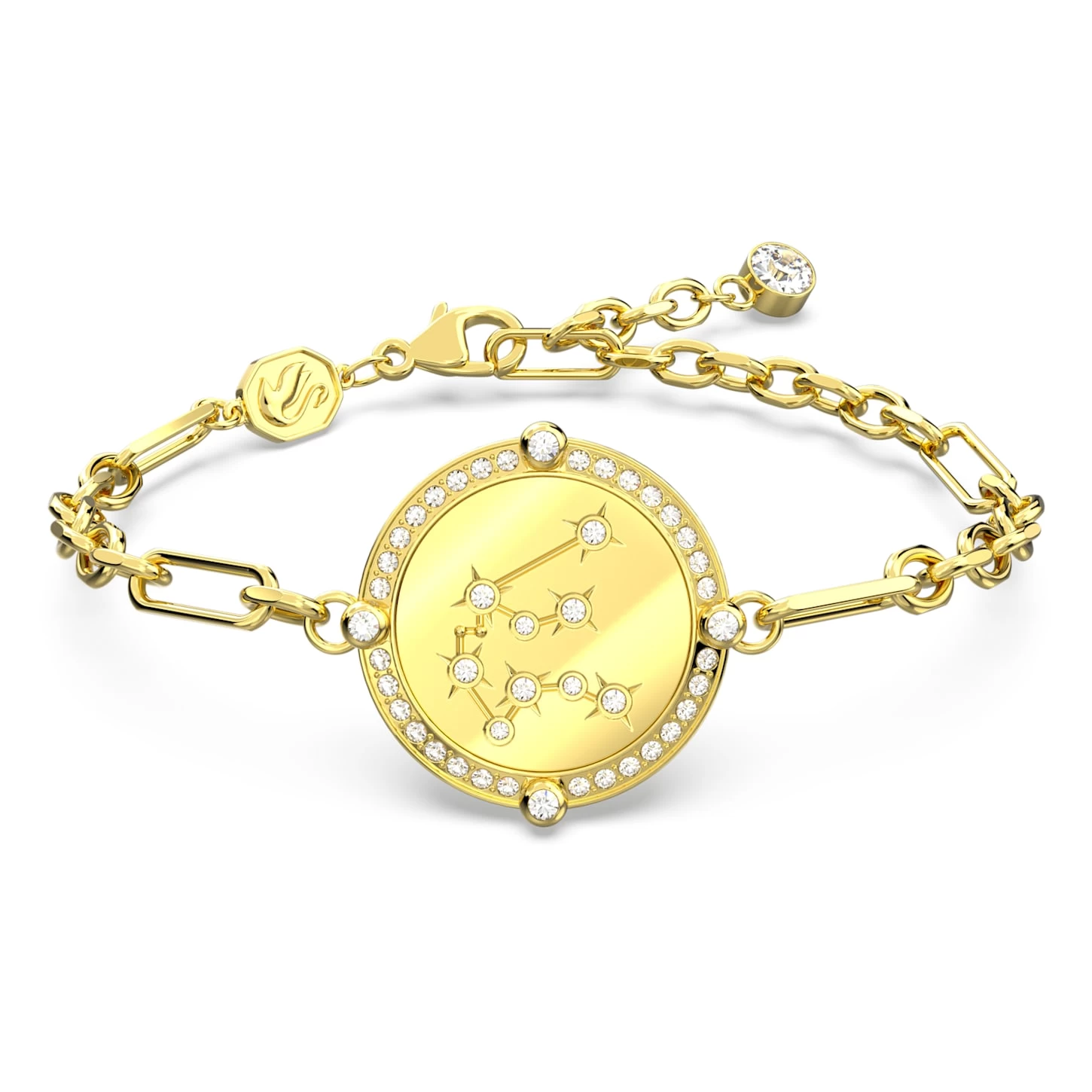 Swarovski Zodiac Bracelet Aquarius, Gold Tone, Gold-tone Plated - Image 2