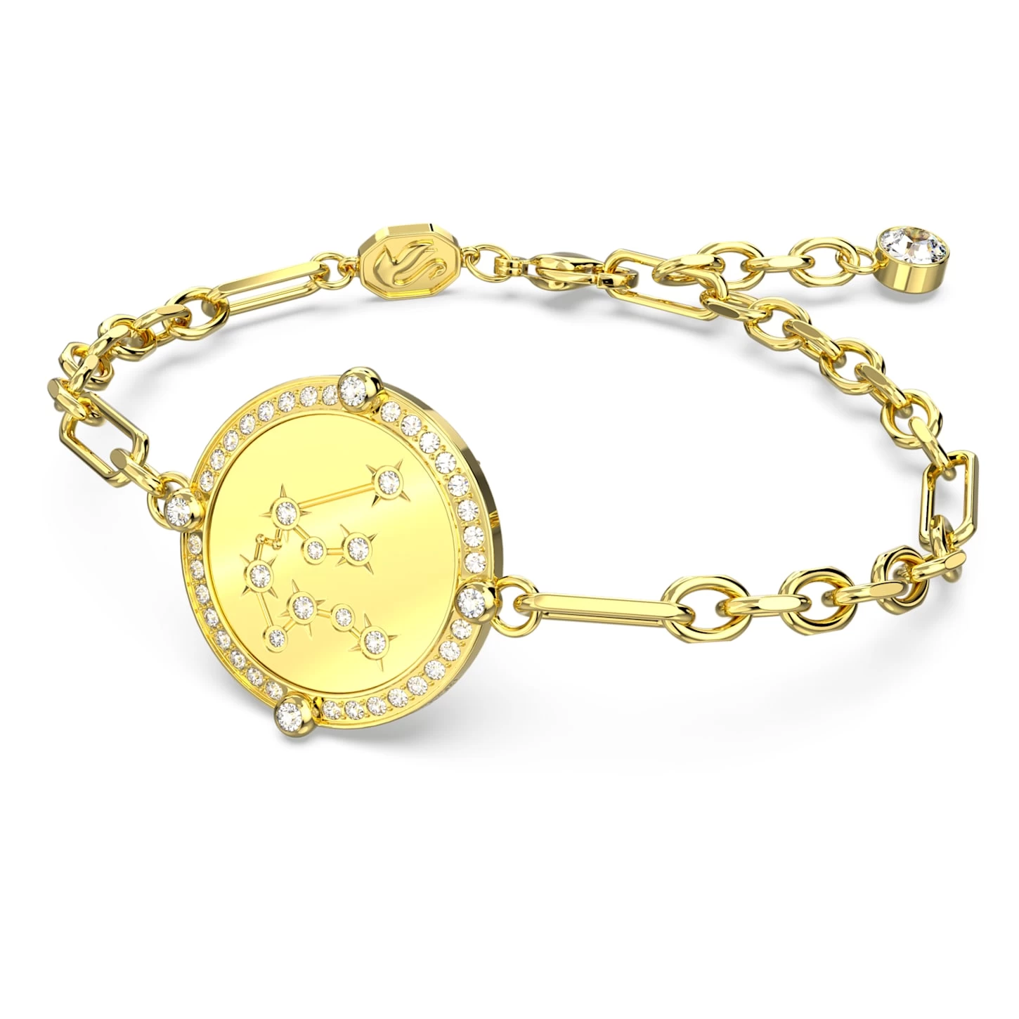 Swarovski Zodiac Bracelet Aquarius, Gold Tone, Gold-tone Plated - Image 3